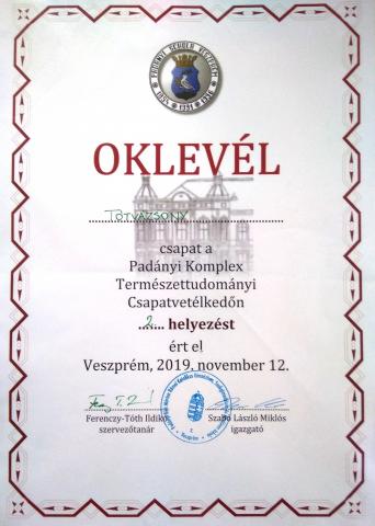 oklevél